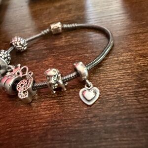 Pandora Heart Dangle Charm